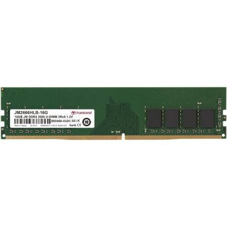 Transcend 16GB JM DDR4 2666Mhz U-DIMM 2Rx8 1Gx8 CL19 1.2V