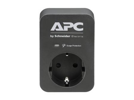 APC Essential SurgeArrest 1 Outlet Black 230V Germany