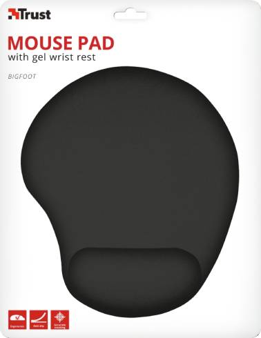 TRUST Bigfoot Mousepad - black