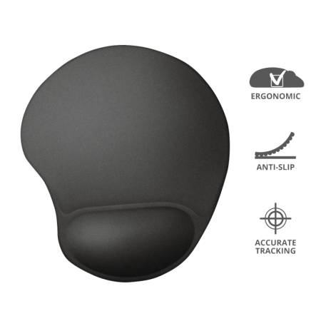 TRUST Bigfoot Mousepad - black
