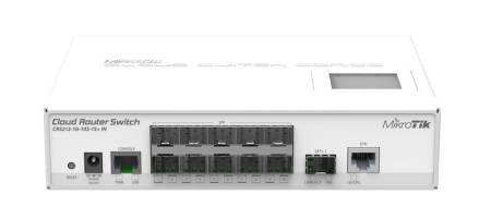 Cloud рутер комутатор MikroTik CRS212-1G-10S-1S+IN 10-портов