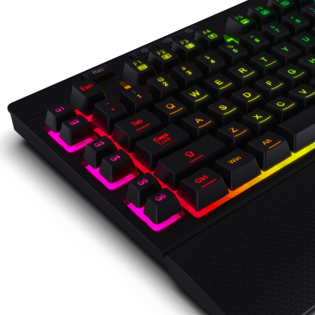 Клавиатура Redragon Shiva K512RGB-BK геймърска RGB