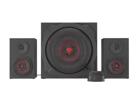 Genesis Speakers Helium 610BT 60W Rms 2.1 Black Wired Remote Control