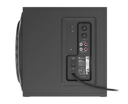 Genesis Speakers Helium 610BT 60W Rms 2.1 Black Wired Remote Control