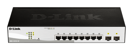 8-портов smart управляем комутатор D-link DGS-1210-10