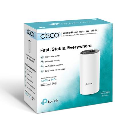 Безжична Wi-fi система TP-Link Deco M4 AC1200 (1-pack)