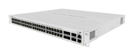48-портов Gigabit облачен рутер MikroTik CRS354-48P-4S+2Q+RM