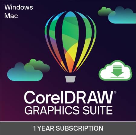 CorelDRAW Graphics Suite SU 365-Day Subs.