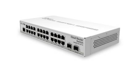 26-портов комутатор MikroTik CRS326-24G-2S+IN