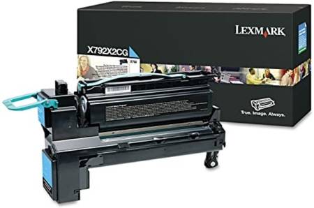 Lexmark X792X2CG X792 Cyan 20K Print Cartridge