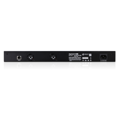 16-портов гигабитен управляем PoE+ комутатор Ubiquiti EdgeSwitch 16 (150W) ES-16-150W