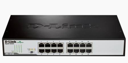 D-Link 16-Port 10/100/1000Mbps Copper Gigabit Ethernet Switch