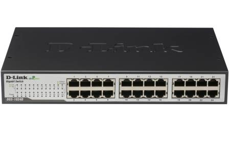 D-Link 24-Port 10/100/1000Mbps Copper Gigabit Ethernet Switch