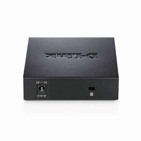 D-Link 5-port 10/100/1000 Gigabit Metal Housing Desktop Switch