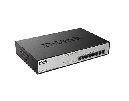 D-Link 8-Port Desktop Gigabit PoE+ Switch