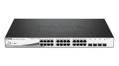 D-Link 24 PoE 10/100/1000 Base-T port with 4 x 1000Base-T /SFP ports