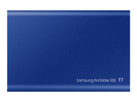 SAMSUNG Portable SSD T7 2TB external USB 3.2 Gen 2 Indigo Blue
