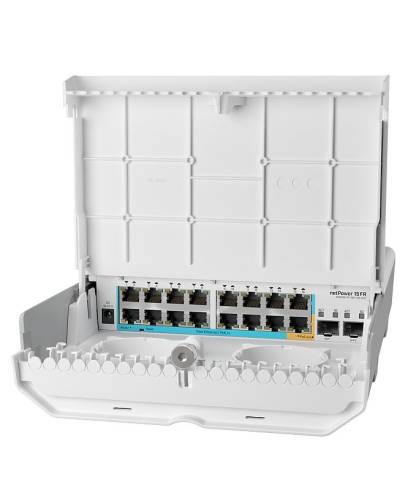 18-портов външен комутатор MikroTik netPower 15FR