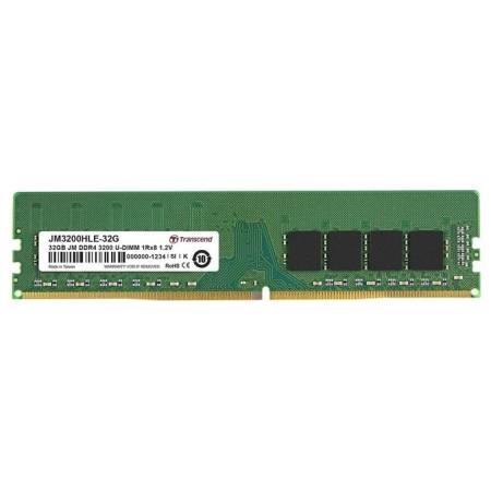 Transcend 32GB JM DDR4 3200Mhz U-DIMM 2Rx8 2Gx8 CL22 1.2V