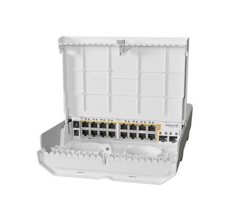 Комутатор Mikrotik netPower 16P CRS318-16P-2S+OUT