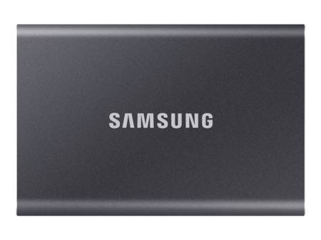 SAMSUNG Portable SSD T7 1TB extern USB 3.2 Gen 2 Titan Grey