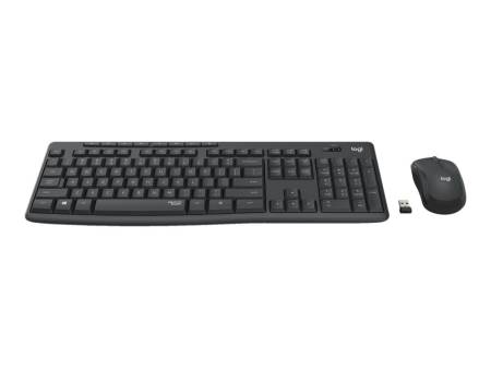 Logitech MK295 Silent Wireless Combo - GRAPHITE - US INTL - 2.4GHZ - INTNL