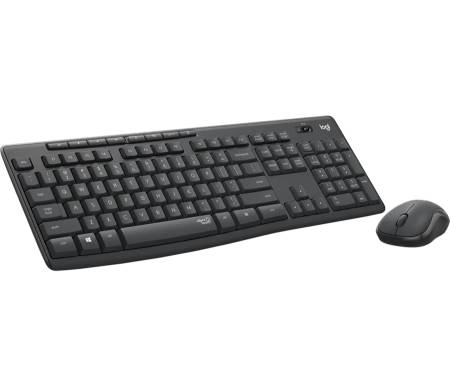 Logitech MK295 Silent Wireless Combo - GRAPHITE - US INTL - 2.4GHZ - INTNL