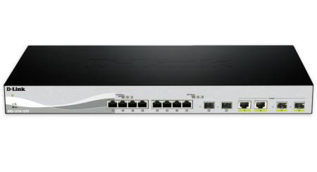 D-Link 12 Port switch including 8x10G ports & 4xSFP