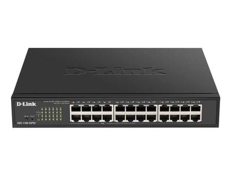 D-Link 24-Port PoE Gigabit Smart Managed Switch