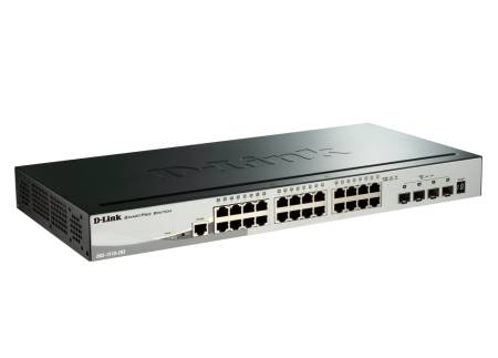 D-Link 28-Port Gigabit Stackable Smart Managed Switch including 4 10G SFP+