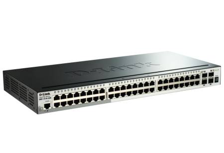 D-Link 52-Port Gigabit Stackable Smart Managed Switch including 4 10G SFP+