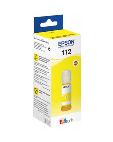 Epson 112 EcoTank Pigment Yellow ink bottle