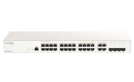 D-Link 28-Port Gigabit Nuclias Smart Managed Switch including 4x 1G Combo Ports (With 1 Year License)