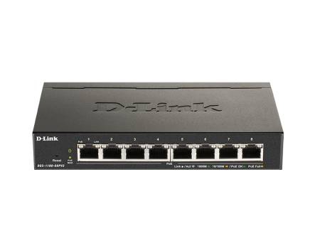 D-Link 8-Port PoE Gigabit Smart Switch