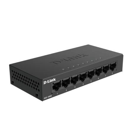 D-Link 8-Port Gigabit Ethernet Metal Housing Unmanaged Switch