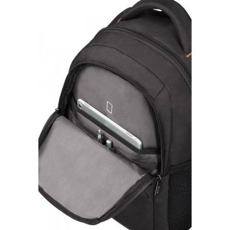 Samsonite At Work Laptop Backpack 39.6cm/15.6" Black/Orange