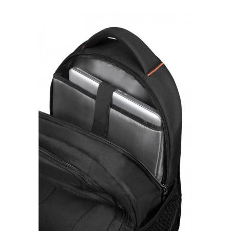 Samsonite At Work Laptop Backpack 39.6cm/15.6" Black/Orange