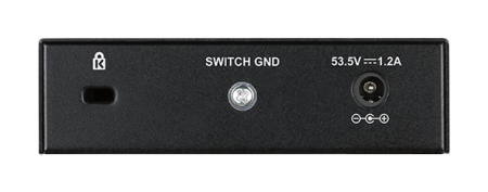 Комутатор D-Link 5-Port Desktop Gigabit PoE+ Switch DGS-1005P