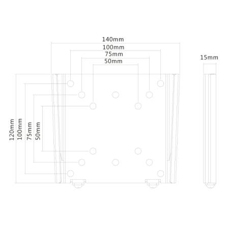 Neomounts Flat Screen Wall Mount (fixed