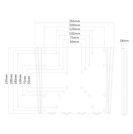 Neomounts Flat Screen Wall Mount (fixed