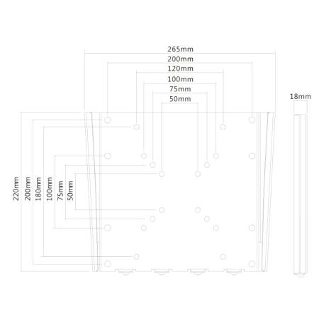 Neomounts Flat Screen Wall Mount (fixed
