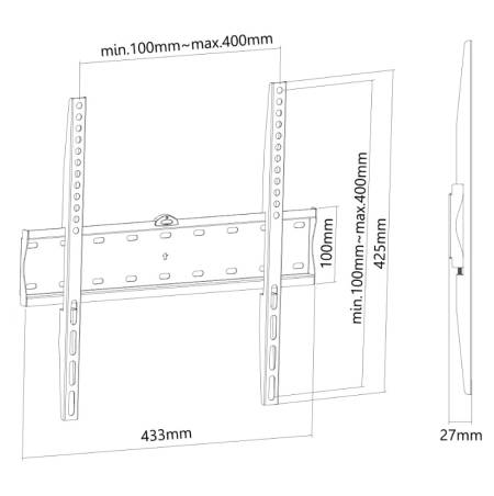 Neomounts Flat Screen Wall Mount (fixed)