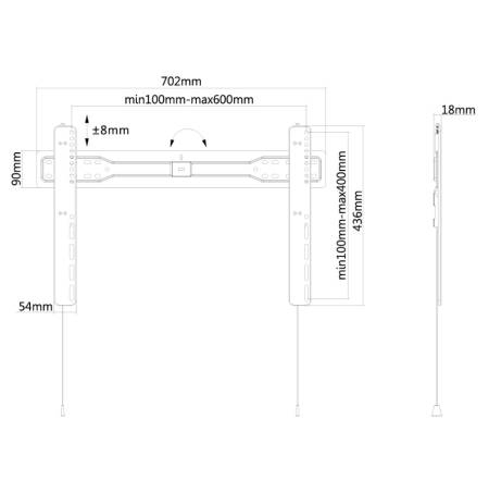 Neomounts Flat Screen Wall Mount (fixed)
