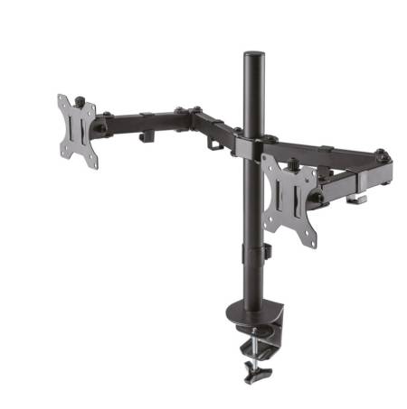 Neomounts Flat Screen Desk Mount (clamp/grommet) for 2 screens