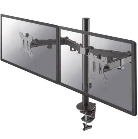 Neomounts Flat Screen Desk Mount (clamp/grommet) for 2 screens
