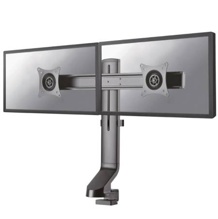 Neomounts Flat Screen Desk Mount (clamp/grommet) for 2 Monitor Screens