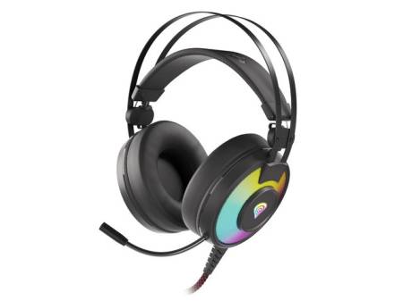 Genesis Headset Neon 600 With Microphone RGB Illumination Black