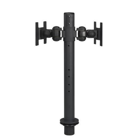 Neomounts Flat Screen Desk Mount (grommet) for 2 Monitor Screens