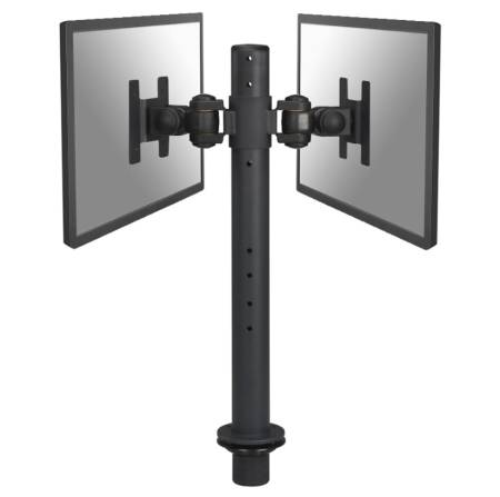Neomounts Flat Screen Desk Mount (grommet) for 2 Monitor Screens