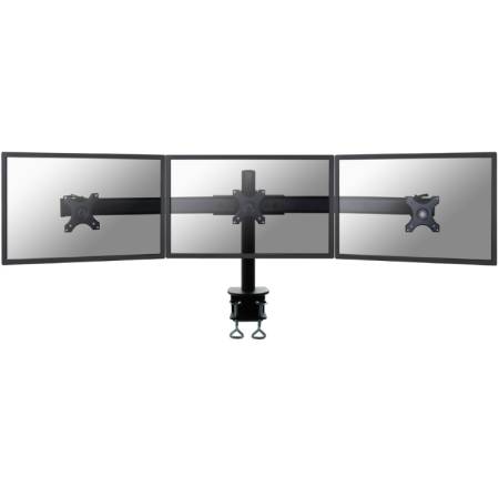 Neomounts Flat Screen Desk Mount (clamp) for 3 Monitor Screens